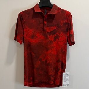 lululemon athletica Vibrant Red Men's Polo